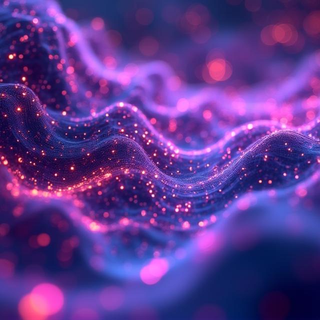 Creative abstract representation of AI teamwork